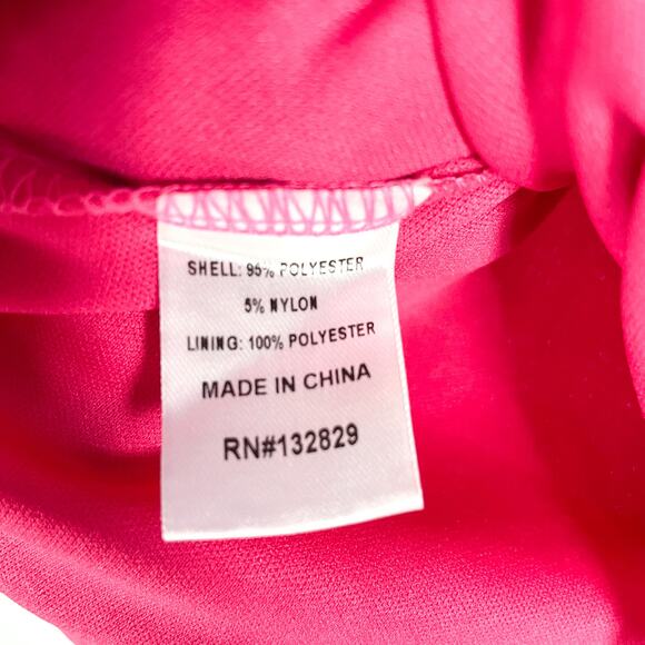 Superdown Stevie Sweetheart Mini Dress Strapless Fuchsia Pink Sequin Sz S - Picture 12 of 12